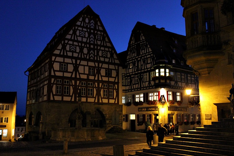 The medieval town of Rothenburg ob der Tauber.