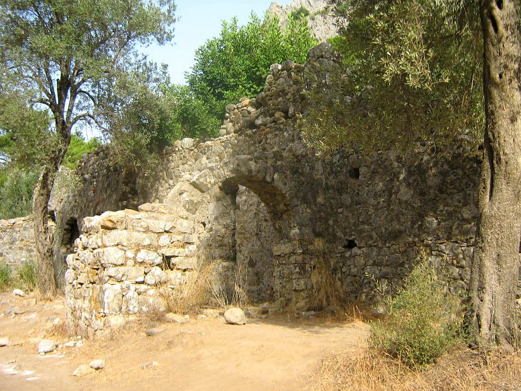 Lycian ruins.