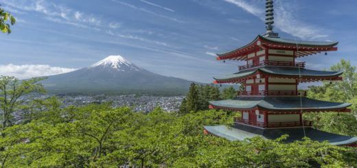 Mount Fuji climb in Japan