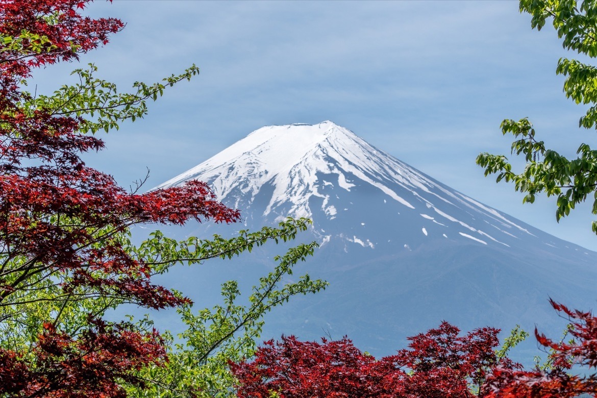 Mount Fuji climb in Japan