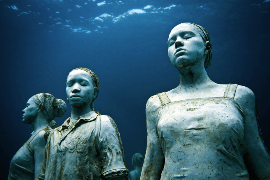 Underwater sculptures, Grenada