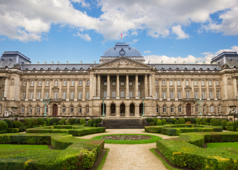 Royal Palace of Brussels. Shutterstock. belgium