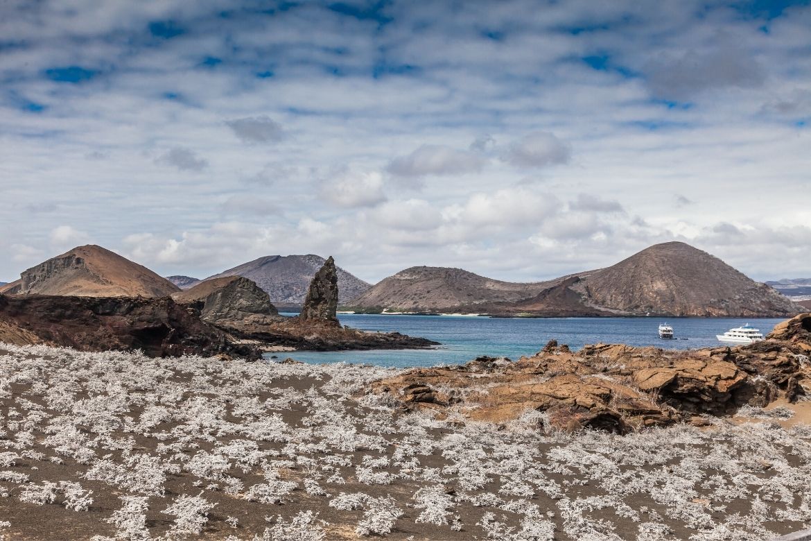 Bartolome island in the Galapagos Islands, Ecuador