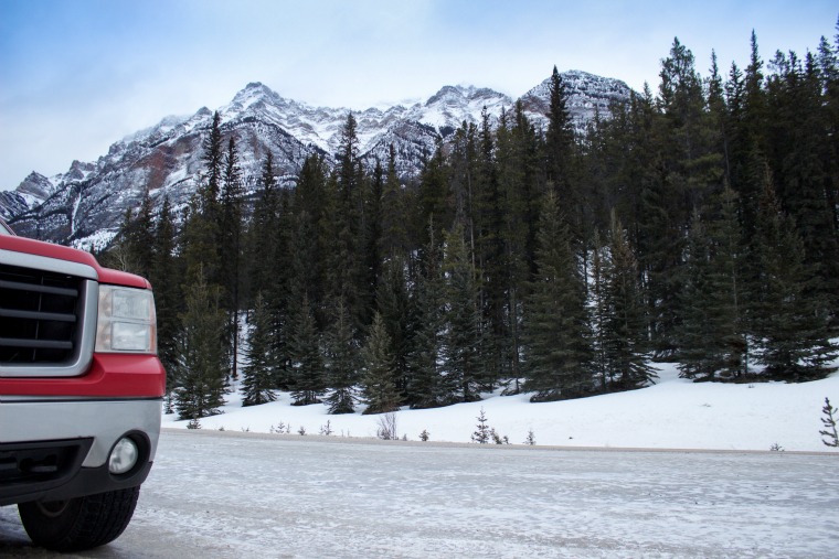 Canada-Alberta-Jasper-Parkway-Truck