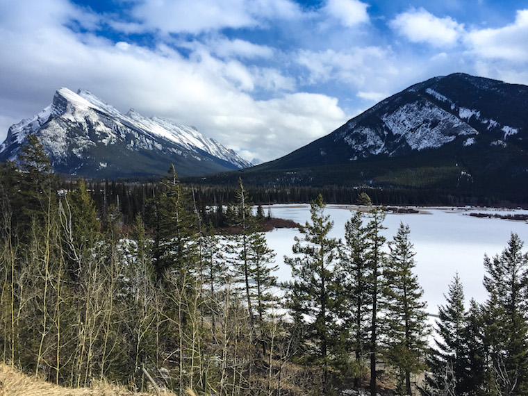 Canada-Alberta-Banff-Mt-Rundle