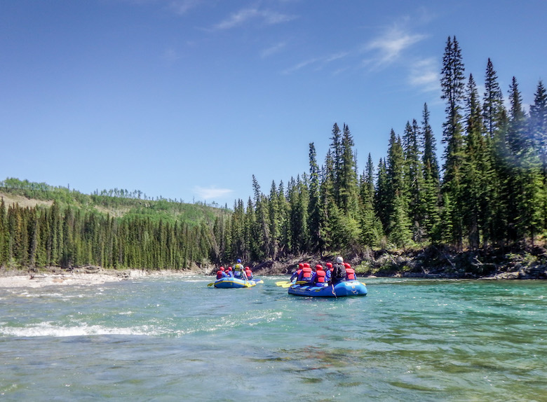 Rafting Red Deer River Sundre Alberta