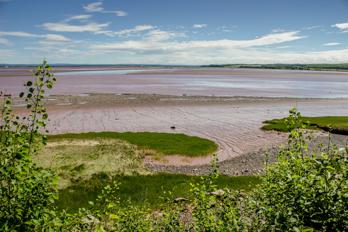 Tidal bore rafting in Nova Scotia, Canada