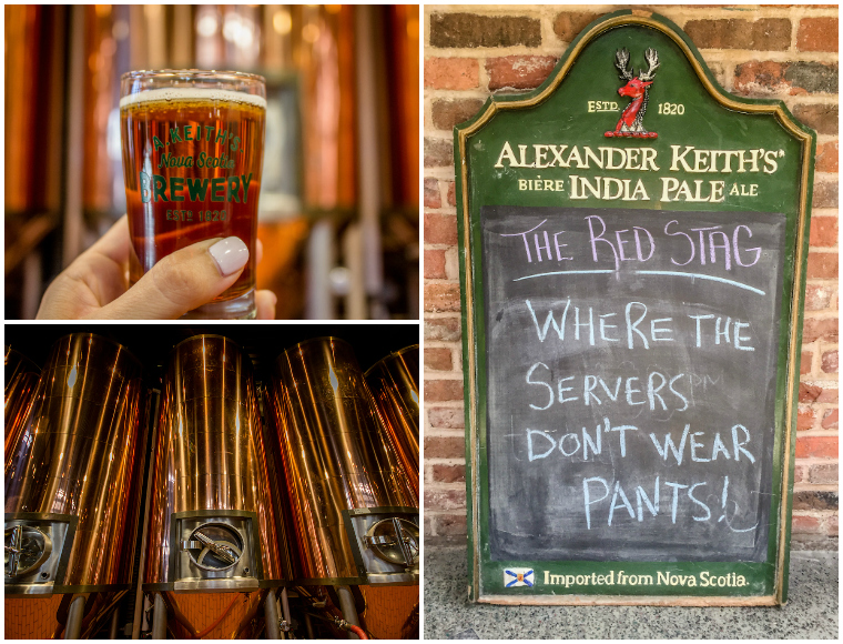 The Alexander Keith's brewery is one of the top things to do in Halifax, Nova Scotia, Canada