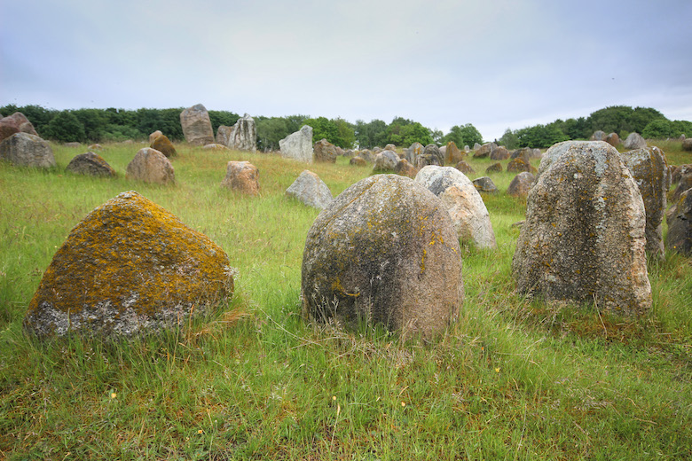 Lindholm Høje Viking graveyard