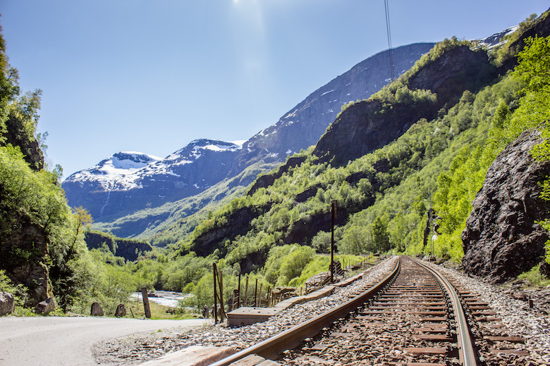 The Flam Railway in Norway and cycling trip down