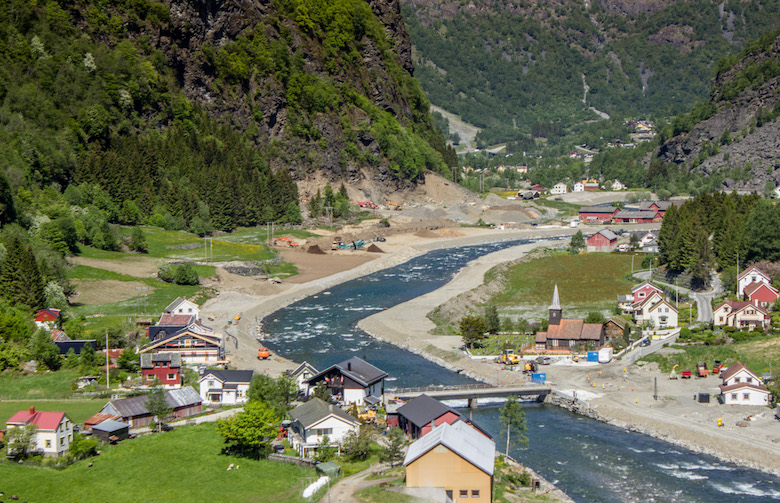 The Flam Railway in Norway and cycling trip down
