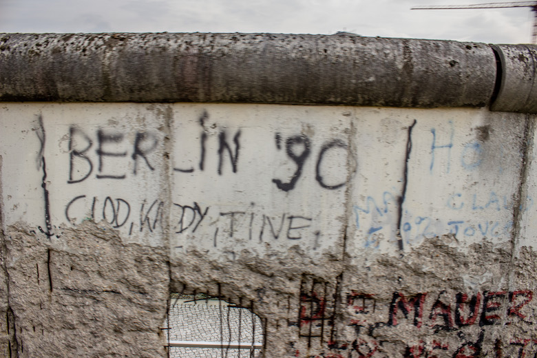 The Berlin Wall.. Berlin, Germany