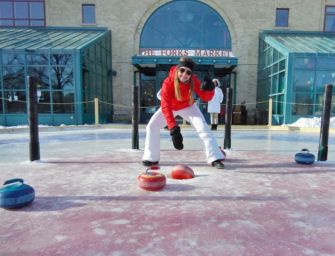Playing Crokicurl is one of the things to do in Winnipeg in winter