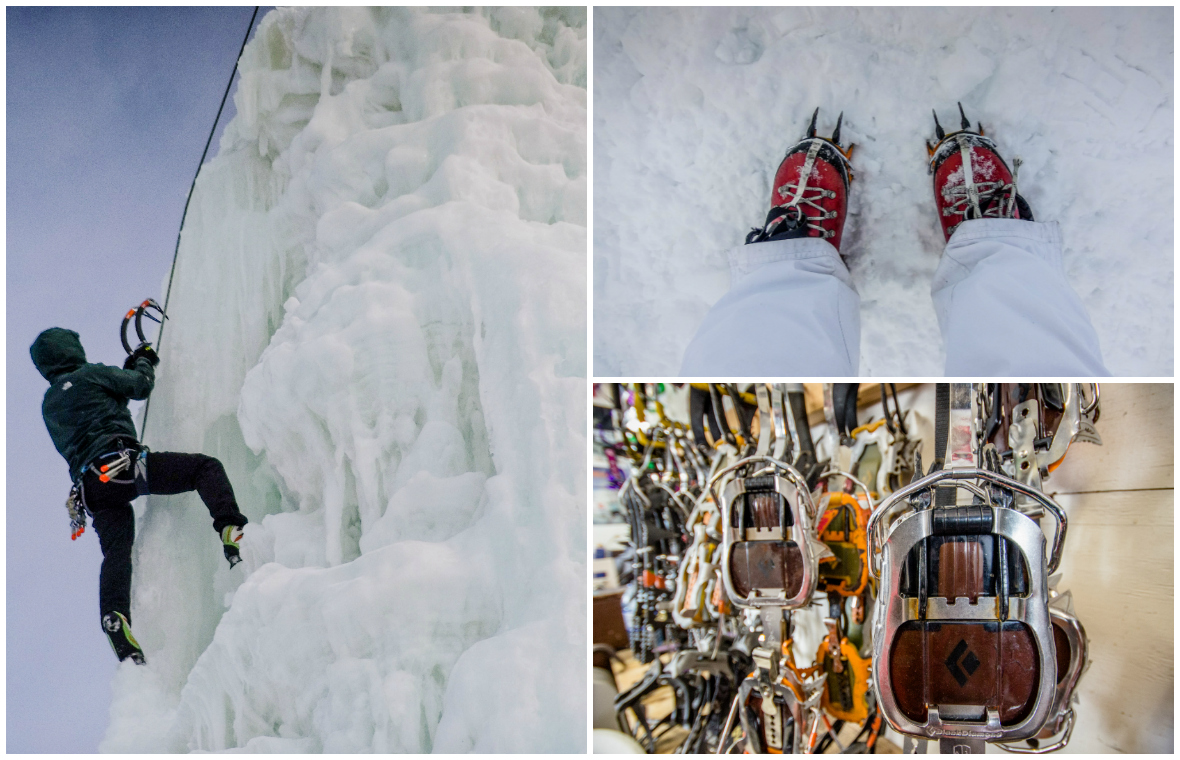 Winnipeg ice climbing