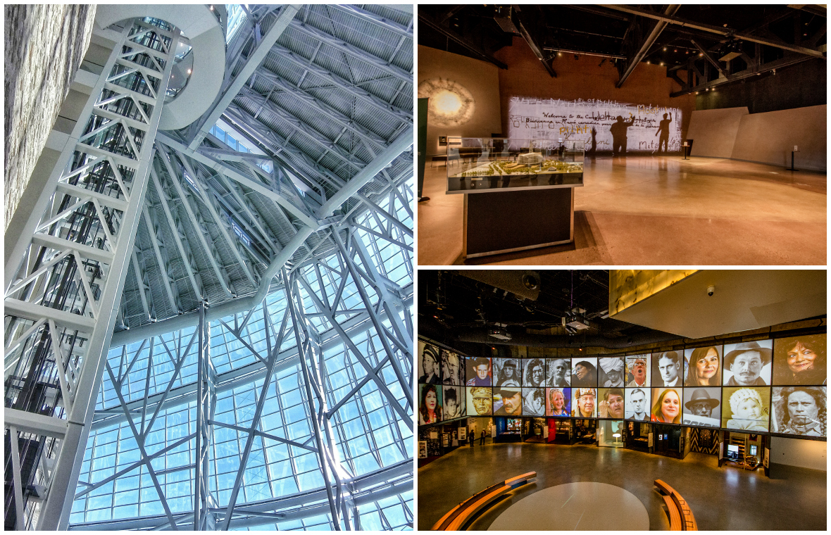 The Canadian Museum of Human Rights in Winnipeg, Manitoba