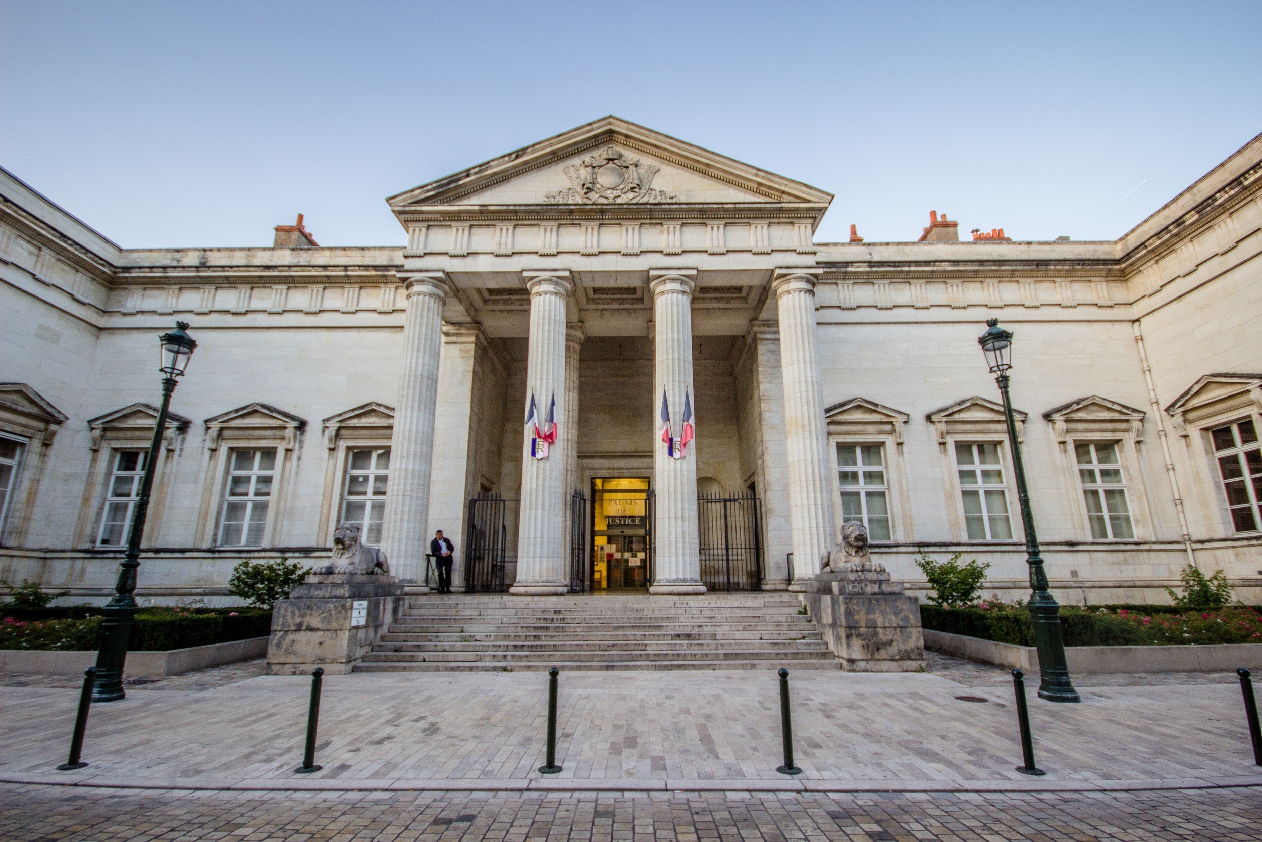 The courthouse in Orleans, France