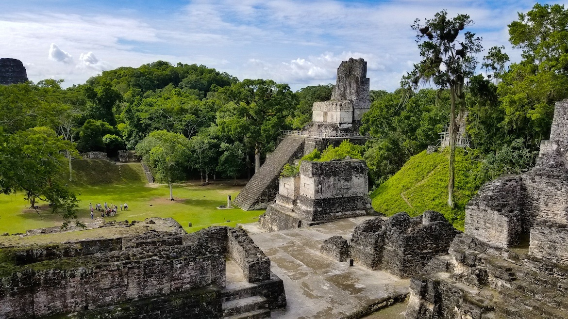 Tikal, Guatemala day trip mayan ruins temple