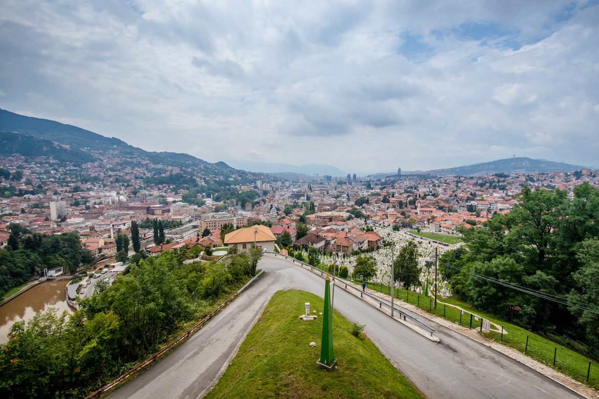Sightseeing in Sarajevo, Bosnia