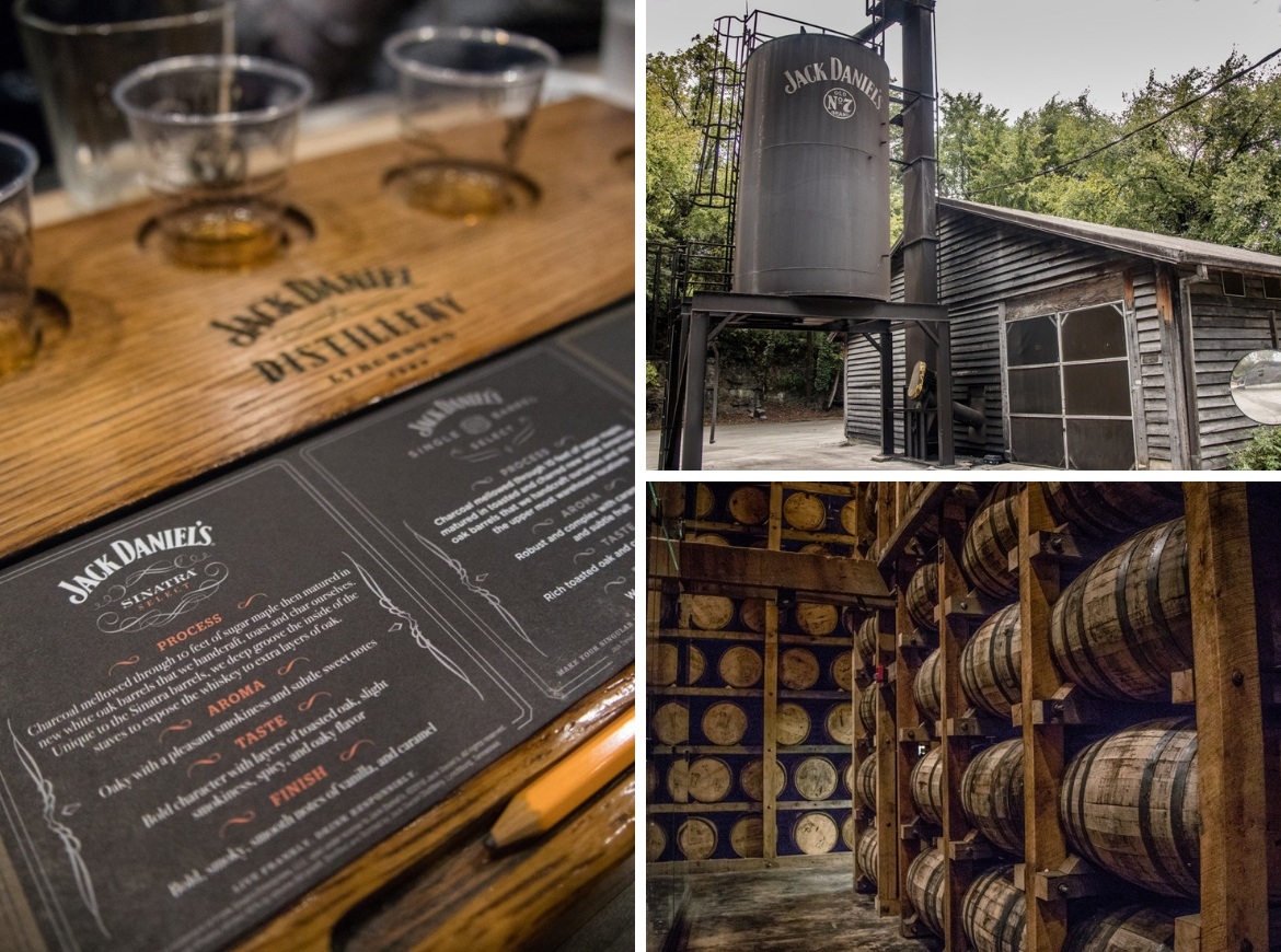 Jack Daniels Distillery, along the Tennessee Whiskey Trail