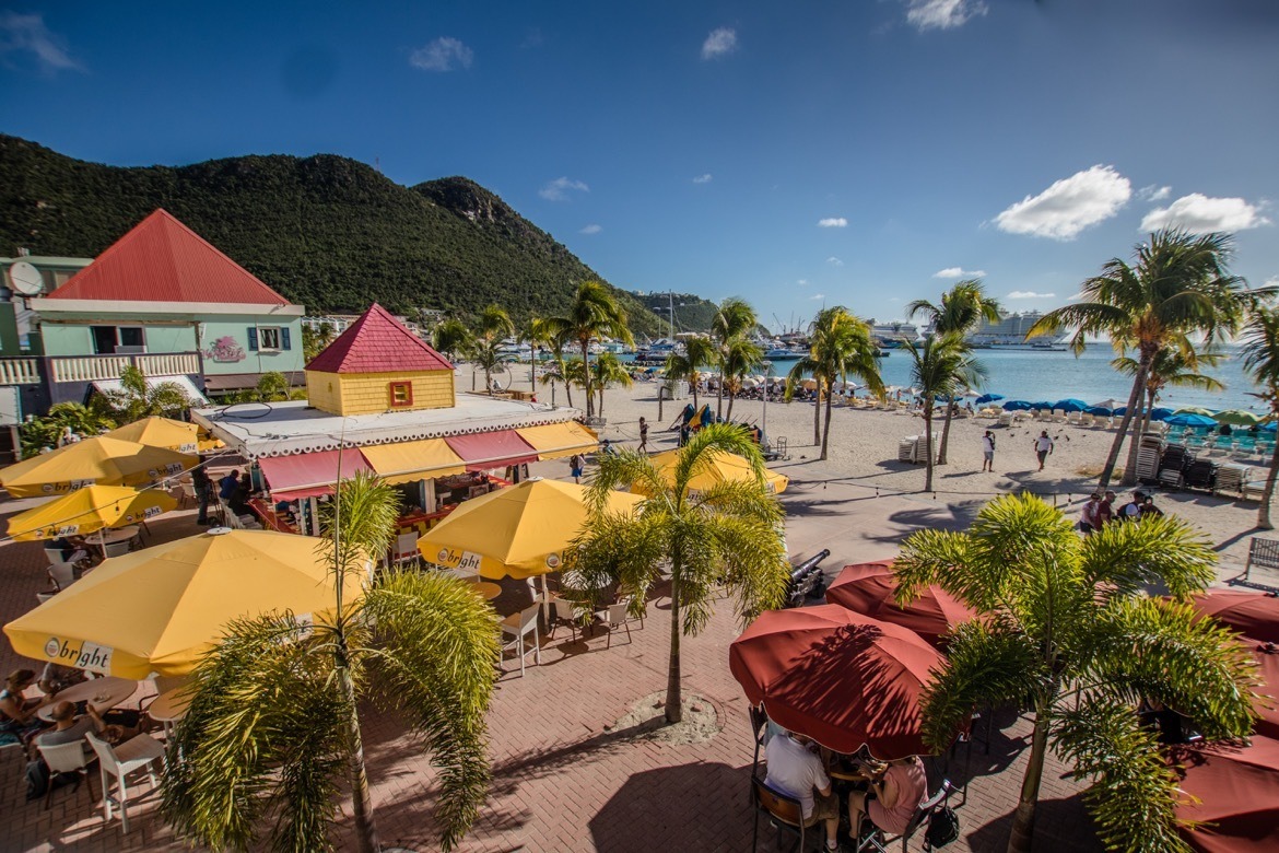 Wandering around Philipsburg is one of the best things to do in St Maarten