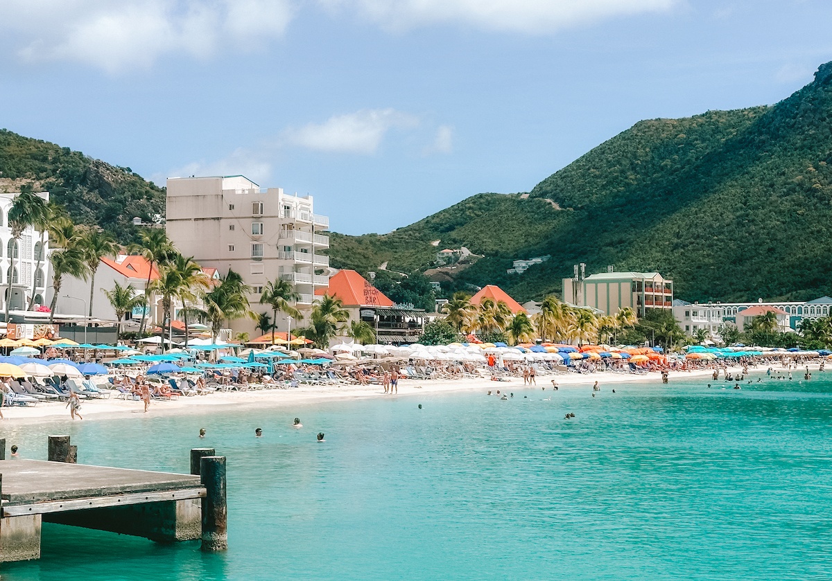 Great Bay Beach in Philipsburg, St Maarten