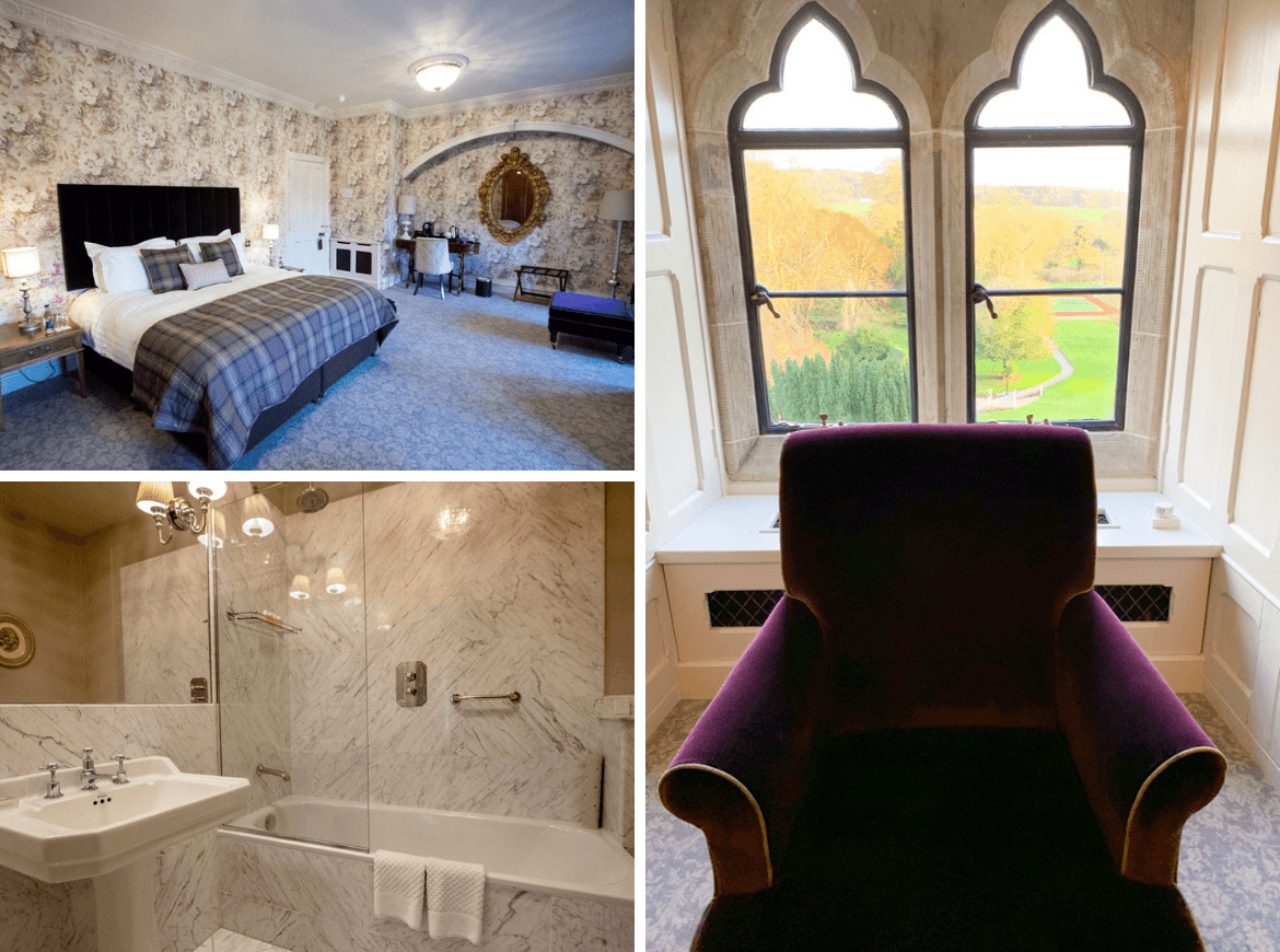 The Lady Elizabeth Grey suite at Kilkea Castle in Ireland