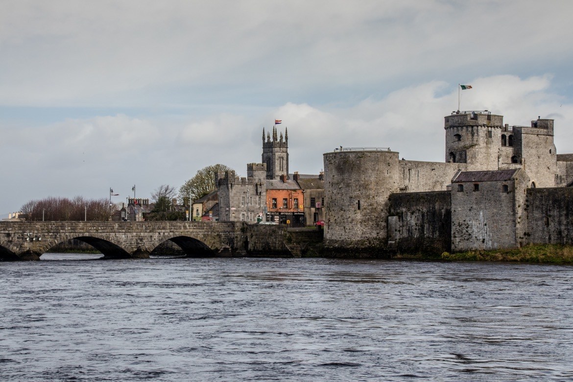 King John's Castle in Limerick, Ireland