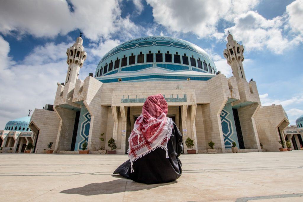 The King Abdullah I Mosque is one of the top things to do in Jordan, Amman