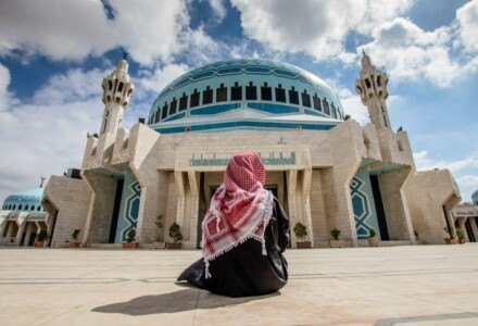 The King Abdullah I Mosque is one of the top things to do in Jordan, Amman