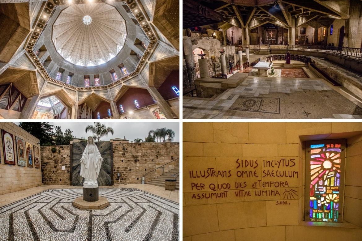 The Basilica of the Annunciation in Nazareth, Israel