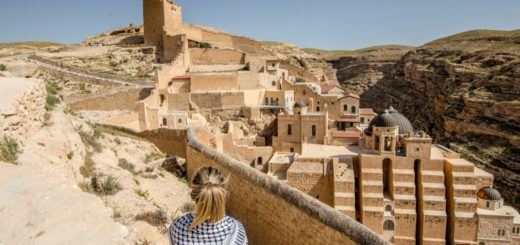 Visiting Mar Saba Monastery is one of the things to do in Palestine