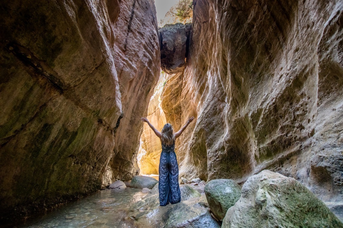 Avakas Gorge in Cyprus