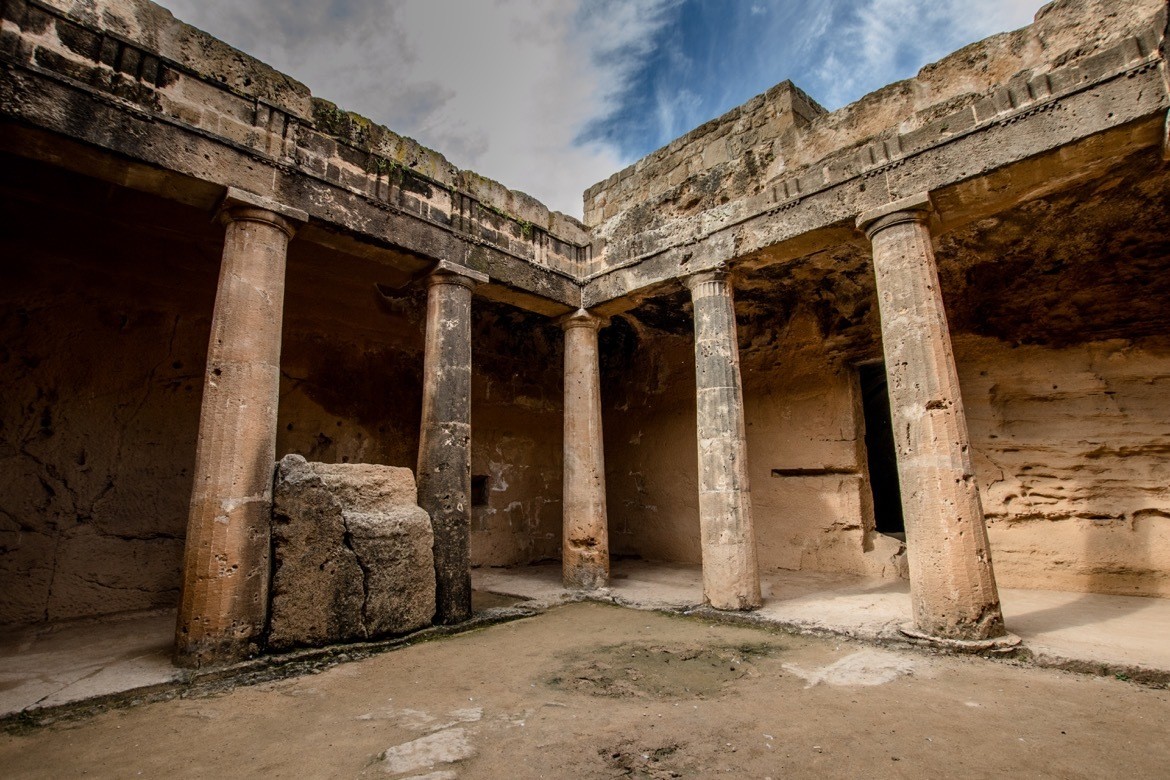 Visiting the Tombs of the Kings is one of the best things to do in Paphos, Cyprus