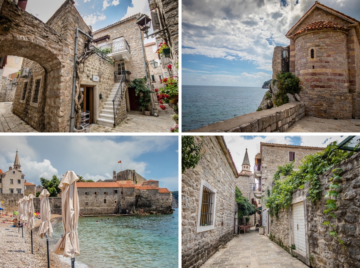 A day trip to Budva is one of the best things to do in Kotor, Montenegro