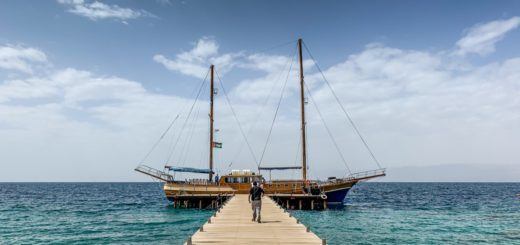Sailing in the Red Sea is one of the best things to do in Aqaba, Jordan