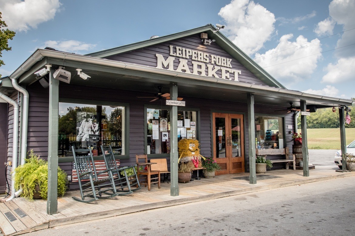 Visiting Leiper's Fork Market is one of the best things to do in Leiper's Fork