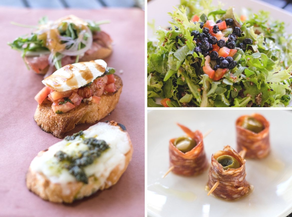 The delicious menu items at Queen Creek Olive Mill