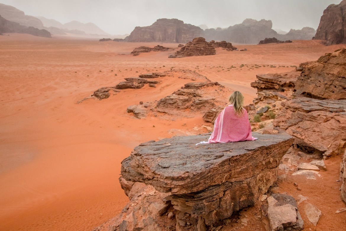 The Wadi Rum Desert is one of the best places to visit in Jordan