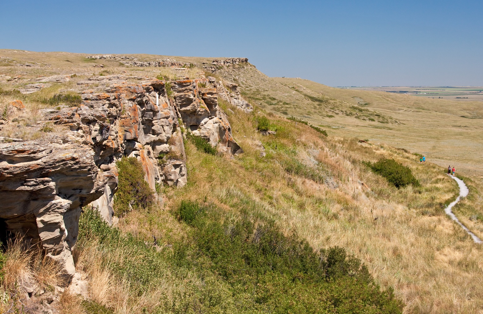 Head Smashed in Buffalo Jump is one of the best day trips from Calgary