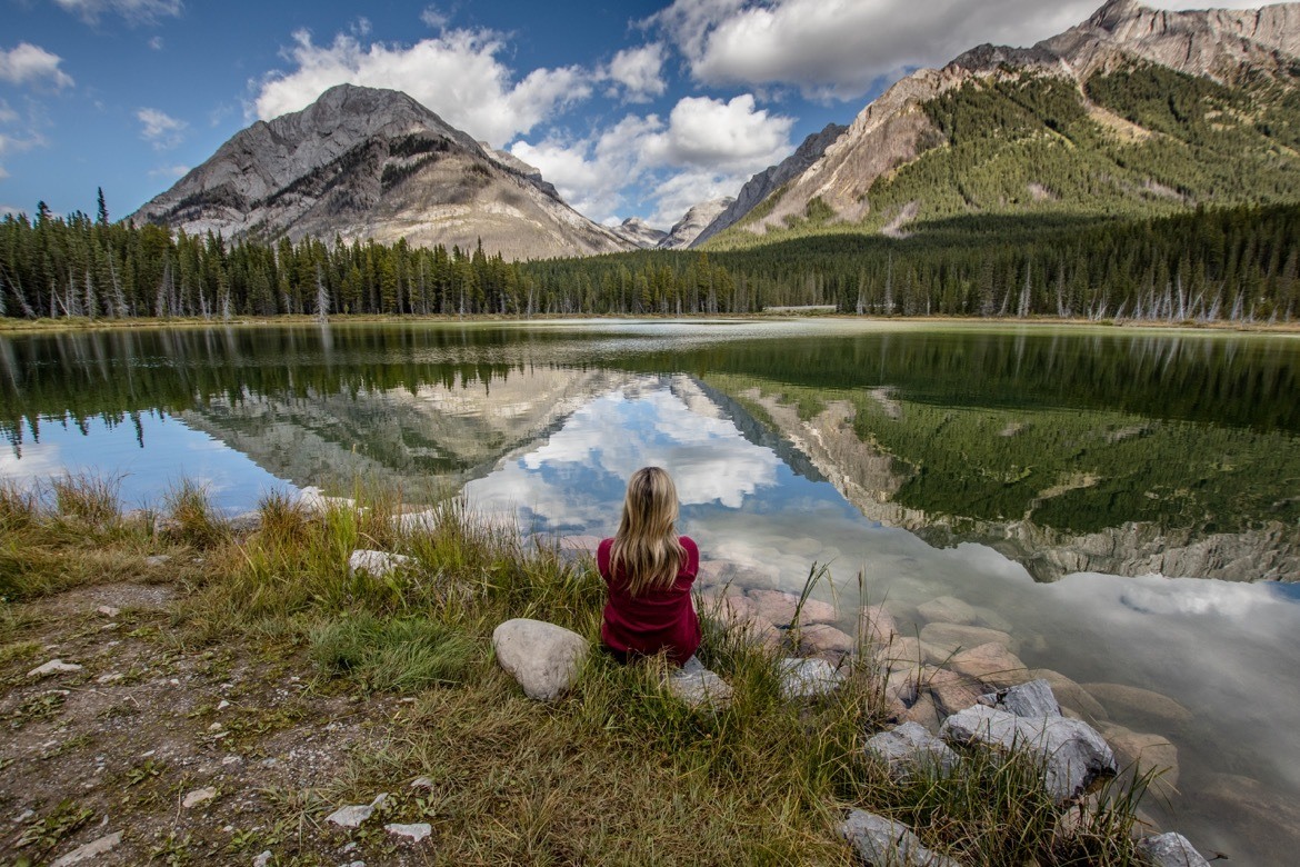 Buller Pond in Kananaskis, Alberta