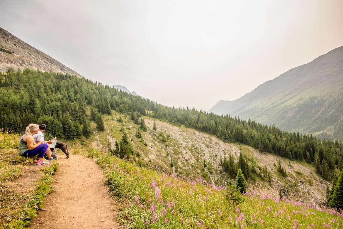 Ptarmigan Cirque is one of the best hikes in Kananaskis for families