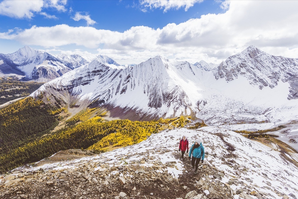 Pocaterra Ridge is of the best hikes in Kananaskis