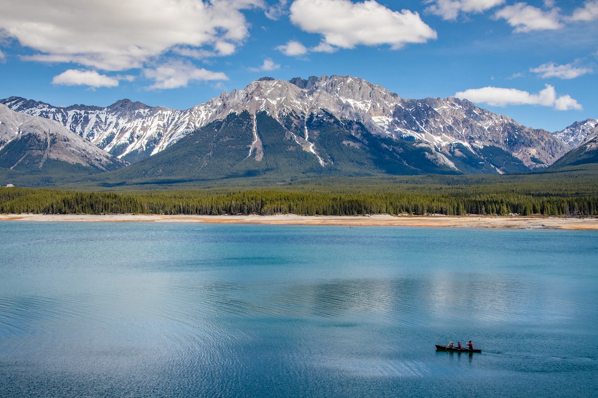 Upper Kananaskis Lake is one of the best hikes in Kananaskis