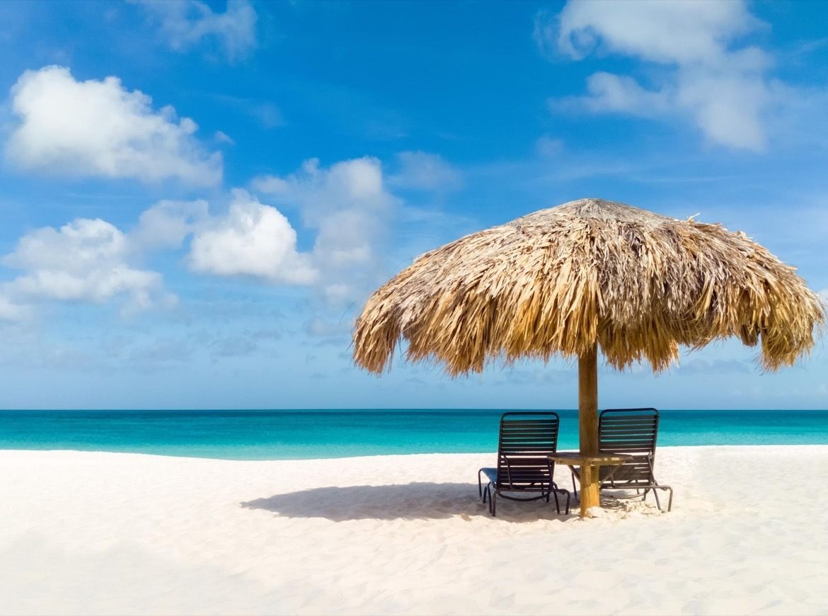 Eagle Beach in Aruba