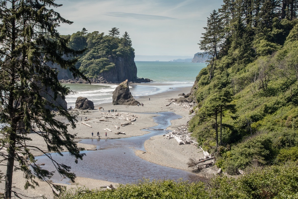 Ruby Beach is one of the bet things to do in Olympic National Park