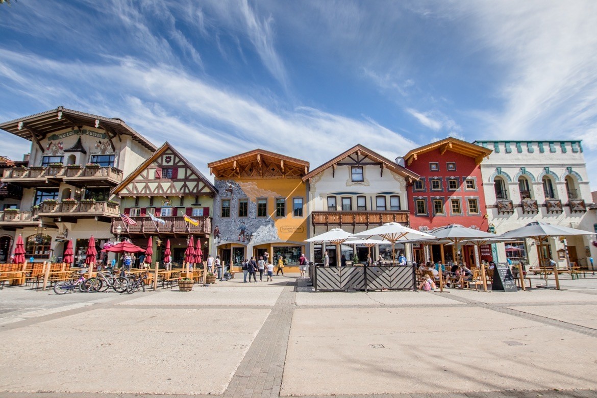 Front Street in Leavenworth Washington