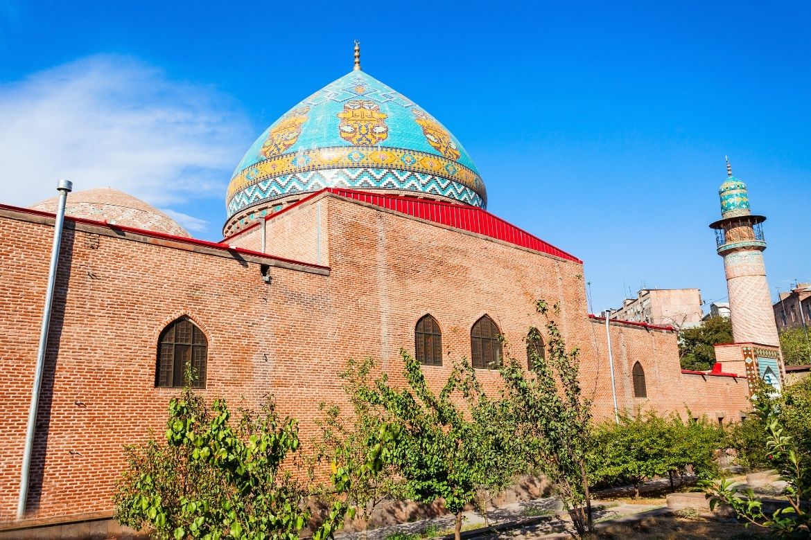The Blue Mosque in Yerevan