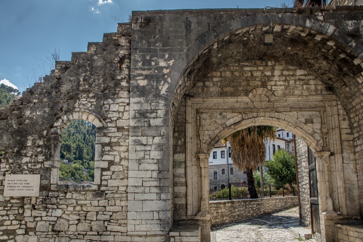 Gate of the Pasha in Berat Albanina
