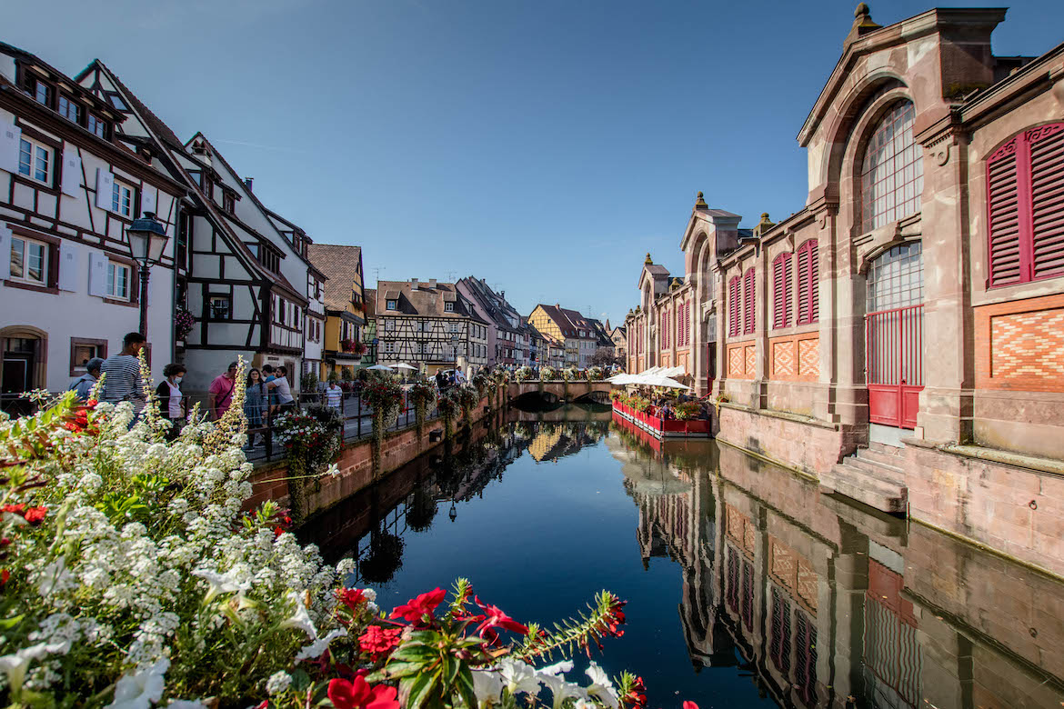 The Covered Market in Colmar, France