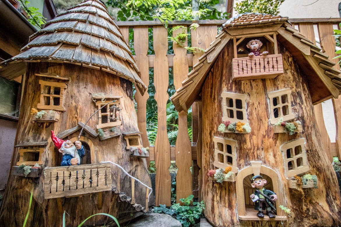 The Kayserberg gnomes in Alsace, France